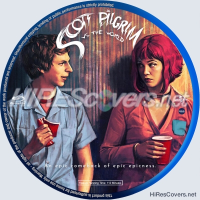 normal Scott Pilgrim vs the World 2010 BR Label
