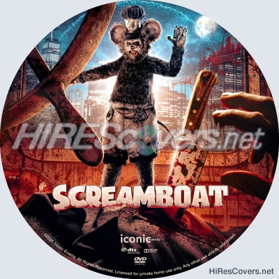 normal Screamboat 2025 Custom DVD Label
