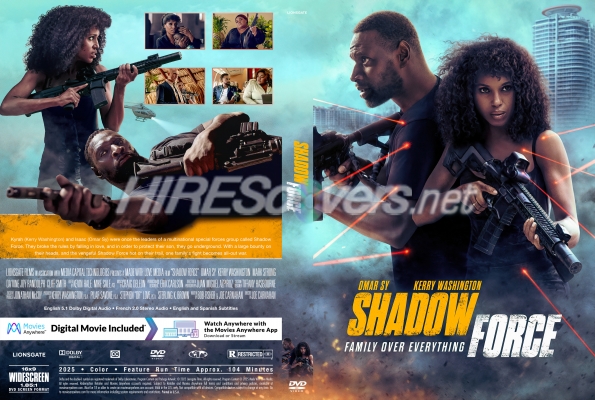 normal Shadow Force 2025 Custom DVD Cover