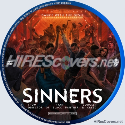normal Sinners 2025 DVD Label
