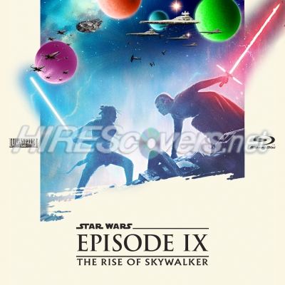 normal Star Wars Episode IX The Rise of Skywalker JR BD Label