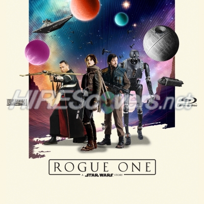 normal Star Wars Rogue One JR BD Label