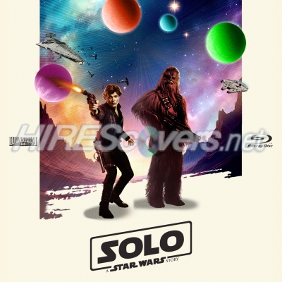 normal Star Wars Solo JR BD Label
