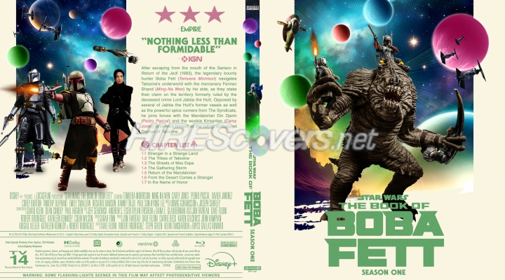normal Star Wars The Book of Boba Fett JR 4K UHD Cover