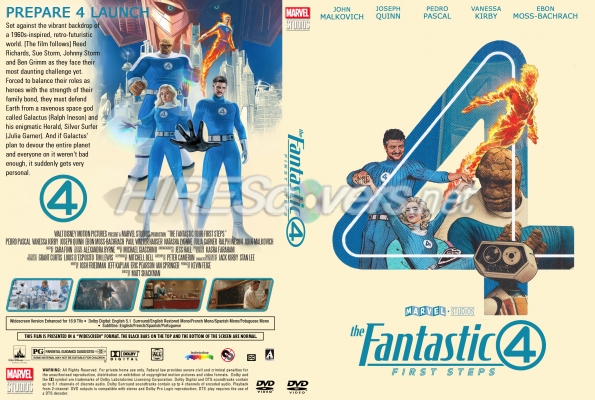 normal The Fantastic Four First Steps dvd cover
