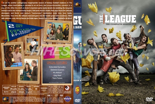 The League – Season 5 (Spanning Spine) by tmscrapbook