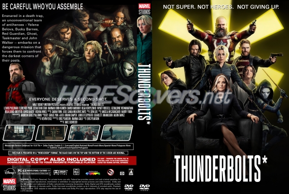 normal Thunderbolts dvd cover