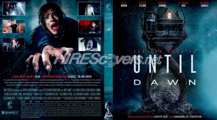 normal Until Dawn 2025 Custom Blu ray Cover