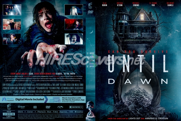 normal Until Dawn 2025 Custom DVD Cover