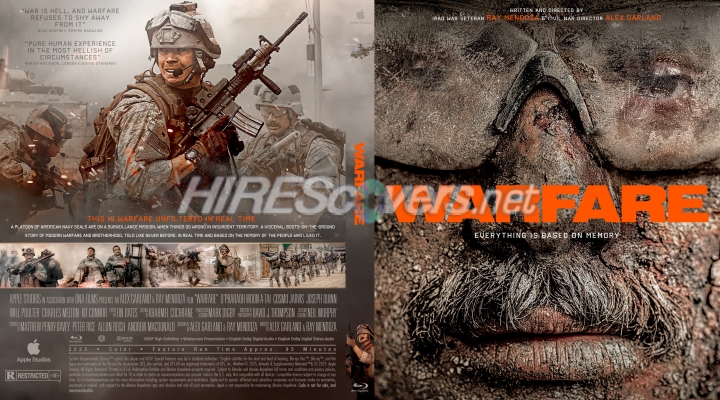 normal Warfare 2025 Custom Blu ray Cover
