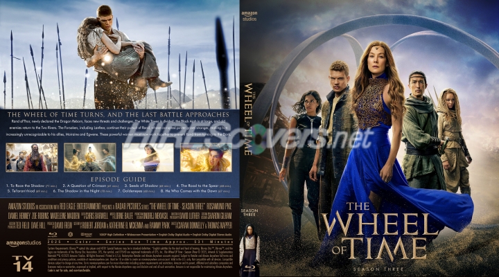 normal Wheel of Time The 2025 Season 3 Custom Blu ray Cover