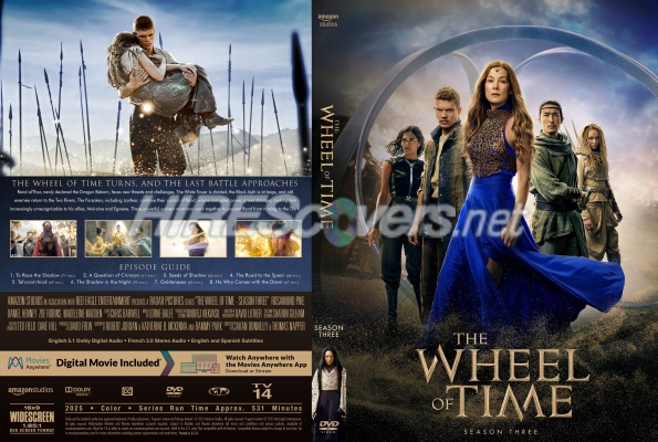 normal Wheel of Time The 2025 Season 3 Custom DVD Cover