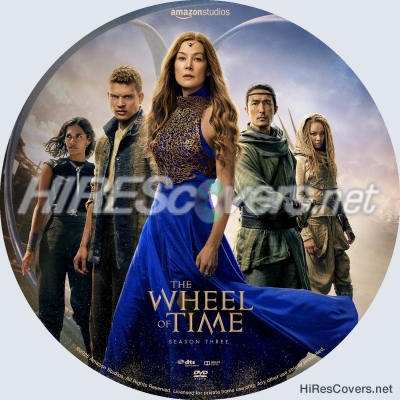normal Wheel of Time The 2025 Season 3 Custom DVD Label