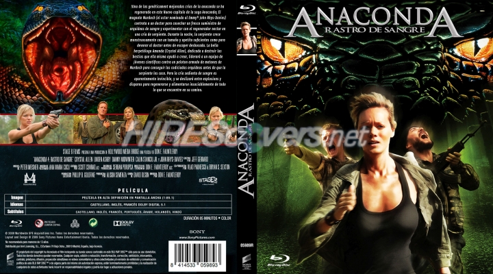 normal Anaconda 4 caja Bluray Sony Stage6