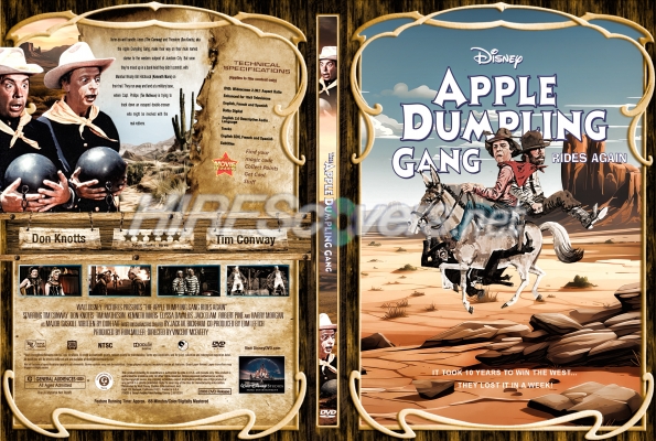 normal Apple Dumpling rides again DVD cover