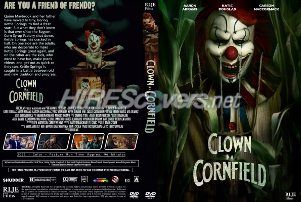 normal Clown In A Cornfield dvd cover