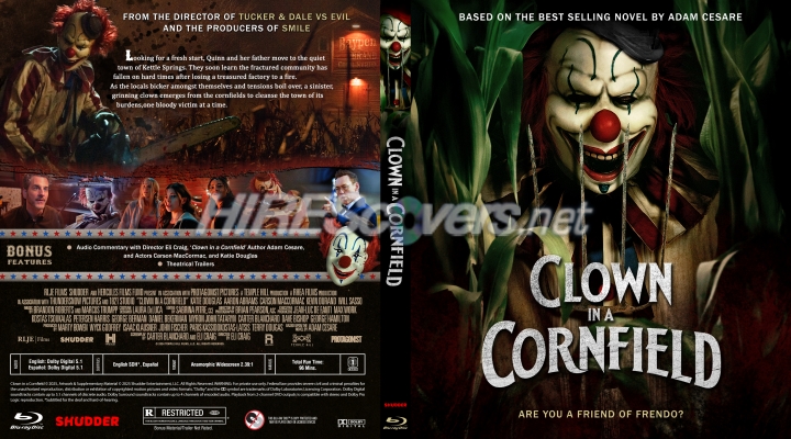 normal Clown in a Cornfield Custom Blu Covetr