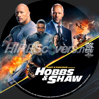 normal Fast Furious Hobbs Shaw DVD v1