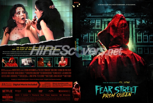 normal Fear Street Prom Queen 2025 Custom DVD Cover
