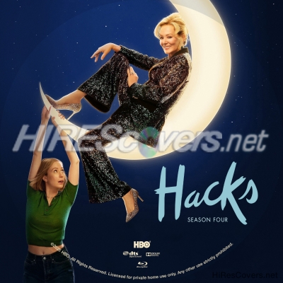 normal Hacks 2025 Season Four Custom Blu ray Label