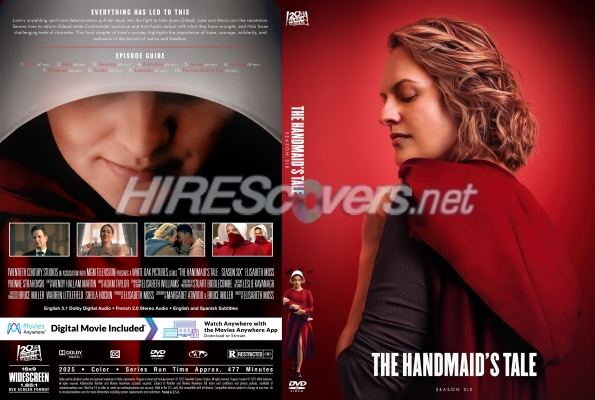 normal Handmaids Tale The 2025 Season Six Custom DVD Cover