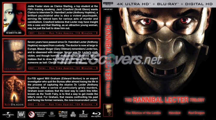normal Hannibal Lecter Trilogy 4KBR