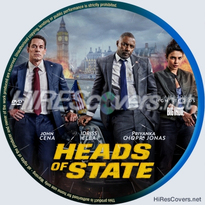 normal Heads of State 2025 DVD Label