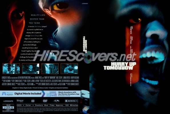 normal Hurry Up Tomorrow 2025 Custom DVD Cover