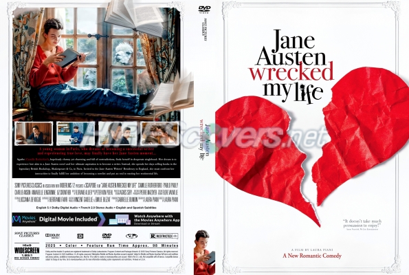 normal Jane Austen Wrecked My Life 2024 Custom DVD Cover