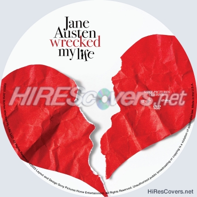 normal Jane Austen Wrecked My Life 2024 Custom DVD Label