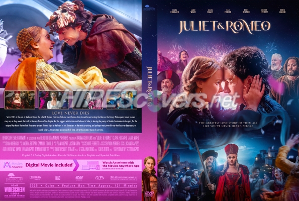 normal Juliet Romeo 2025 Custom DVD Cover