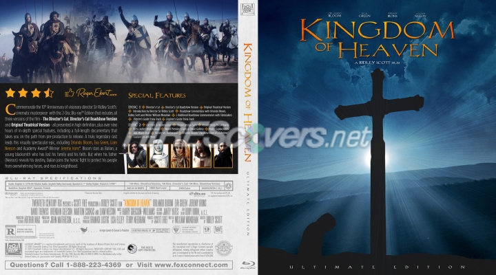 normal Kingdom of Heaven Ultimate Edition JR BD Cover