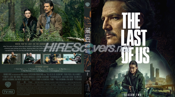normal Last of Us The 2023 Season Two Custom Blu ray Cover