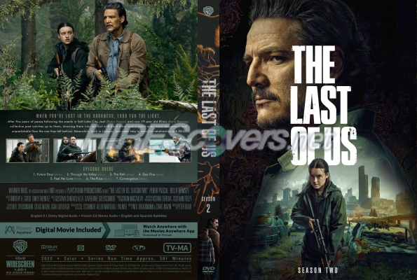 normal Last of Us The 2025 Season Two Custom DVD Cover