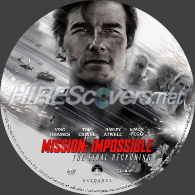 normal Mission Impossible The Final Reckoning dvd label