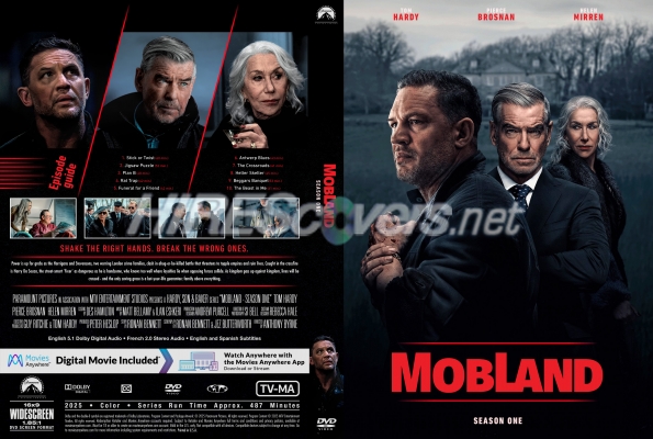 normal MobLand 2025 Season One Custom DVD Cover