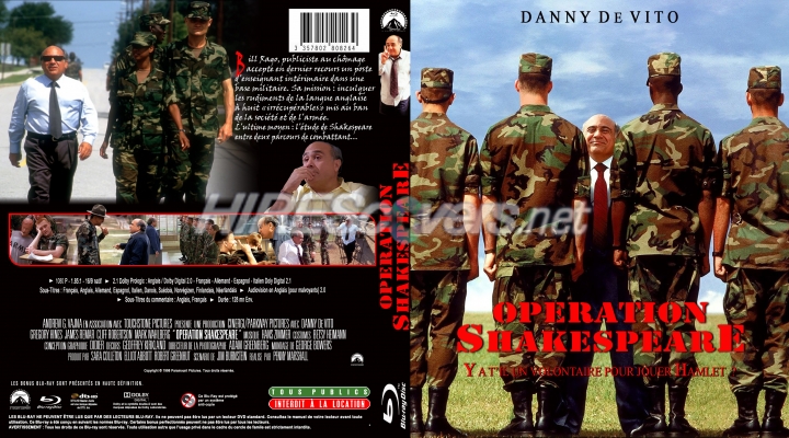 normal OPERATION SHAKESPEARE Jaquette Blu ray