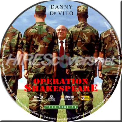 normal OPERATION SHAKESPEARE Sticker Blu ray