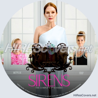 normal Sirens 2025 Custom DVD Label