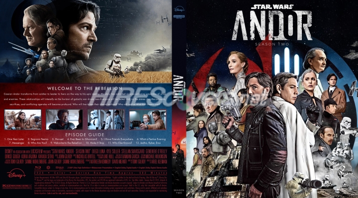 normal Star Wars Andor 2025 Custom Ultra HD 4k Cover Season Two