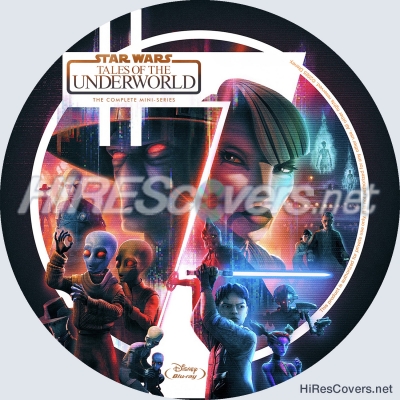 normal Star Wars Tales of the Underworld 2025 Season One Custom Blu ray Label