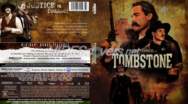 normal Tombstone 1993 4K Cover