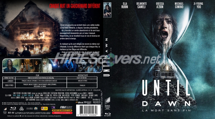 normal UNTIL DAWN Jaquette Blu ray