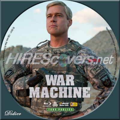 normal WAR MACHINE Sticker Blu ray