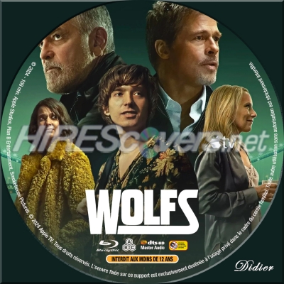normal WOLFS Sticker Blu ray