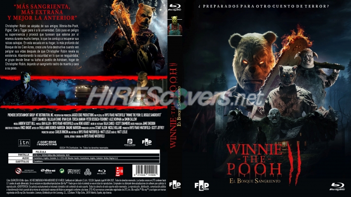 normal Winnie the Pooh El bosque sangriento caja Bluray F P