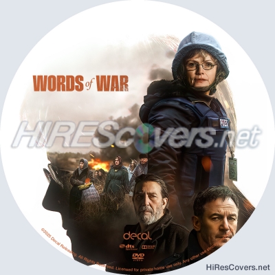 normal Words of War 2025 Custom DVD Label