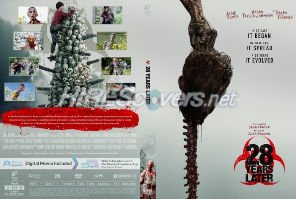 normal 28 Years Later 2025 Custom DVD Cover