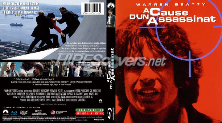 normal A CAUSE D UN ASSASSINAT Jaquette Blu ray