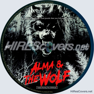 normal Alma The Wolf 2025 DVD Label